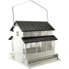 Absolute Rustic Farmhouse Absolute Farmhouse Metal and Squirrel-proof Wild Bird Feeder - White - 13 Lbs