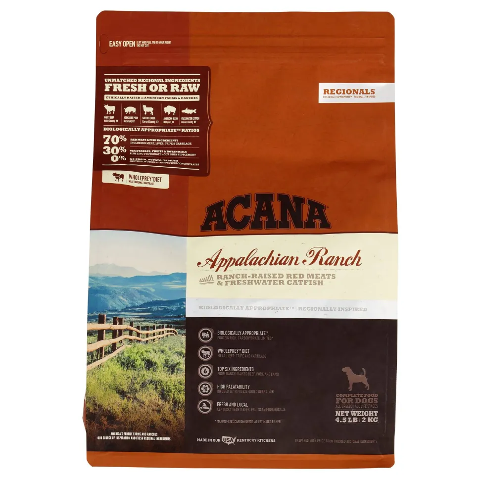 Acana 'Kentucky Dogstar Chicken' Regionals Appalachian Ranch Dog Dry Dog Food - 4.5 lb Bag