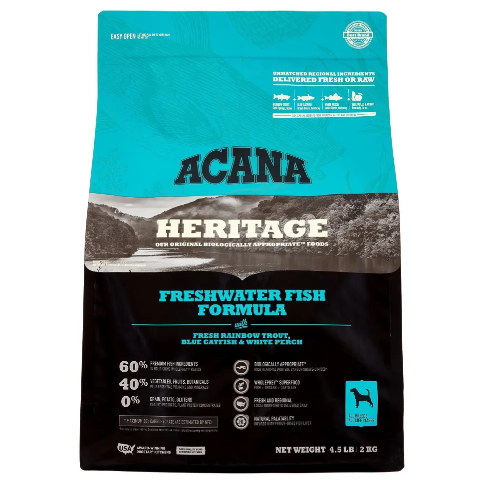 Acana 'Kentucky Dogstar Chicken' Freshwater Fish Dry Dog Food - 4.5 lb Bag