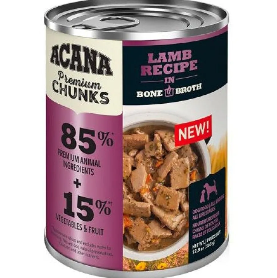 Acana 'Kentucky Dogstar Chicken' Lamb Recipe in Bone Broth Dog Food - 12/12.8 oz Cans - Case of 1