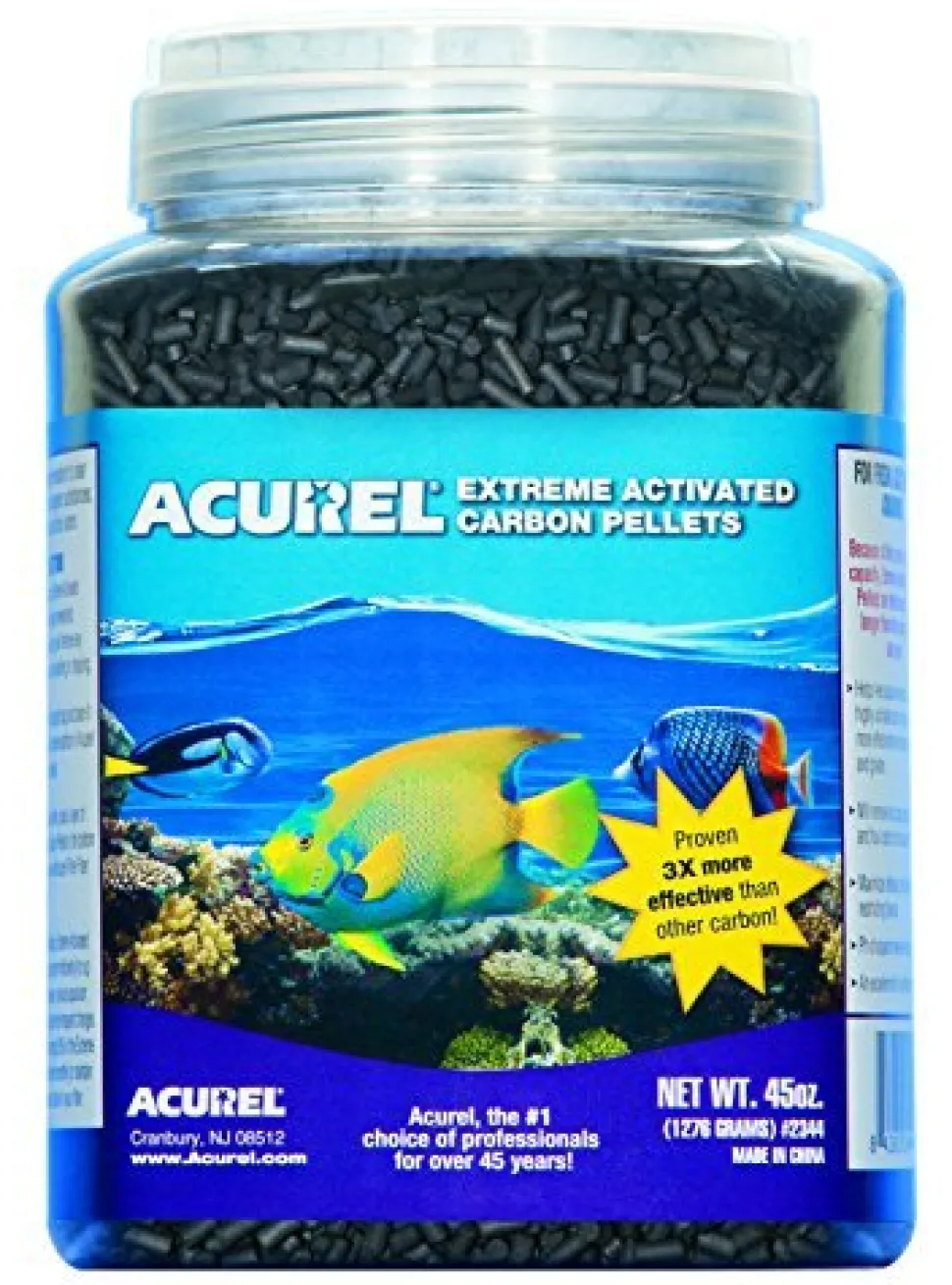 Acurel Extreme Activated Carbon Pellets - 45 oz