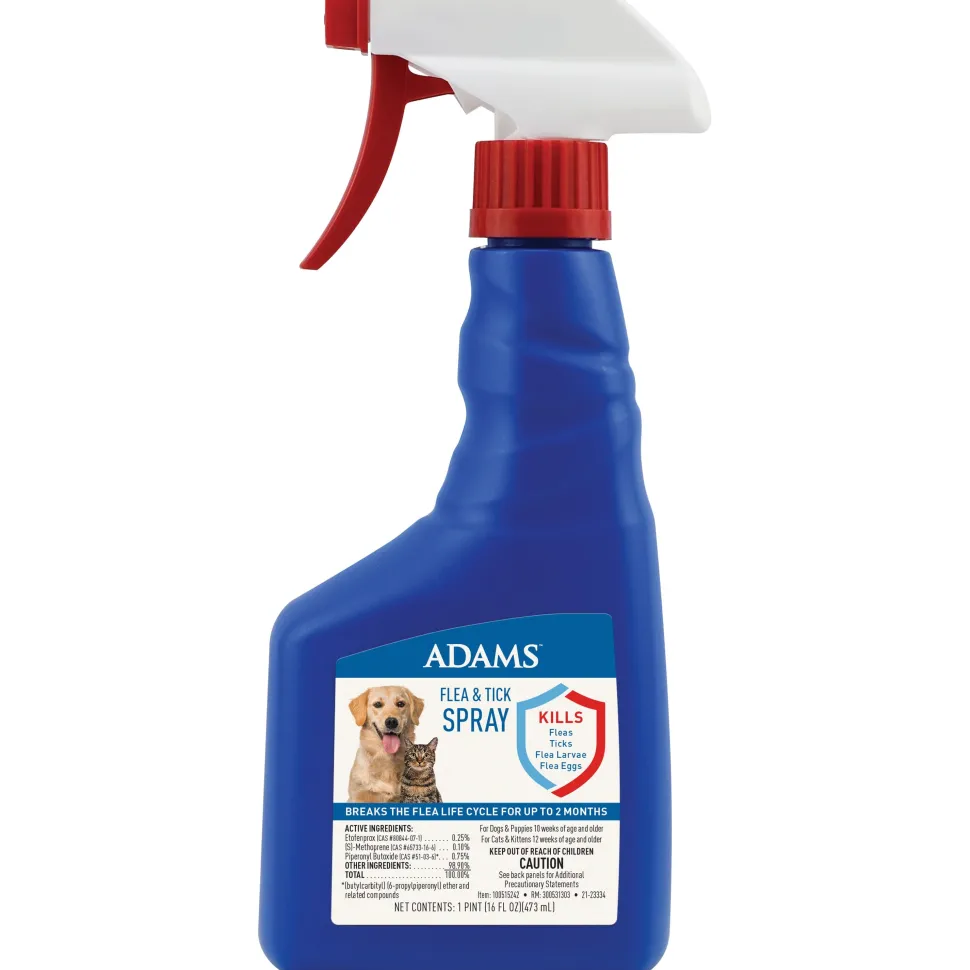 Adams Flea & Tick Spray - 16 Oz