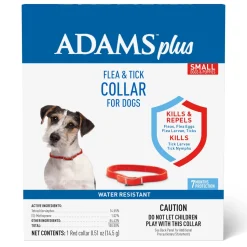Adams Plus Flea & Tick Collar for Dogs - Small