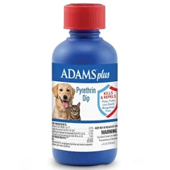Adams Plus Flea and Tick Pyrethrin Dip for Dogs - 4 Oz
