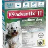 Advantix II K9 Flea and Tick for Dogs - 11 - 20 Lbs - 4 Pack