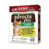 Advecta Ultra Plus Topical Flea and Tick for Cats - Over 9 Lbs - 4 Pack