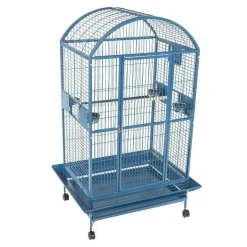 A&E Cage Company Economy Play Top Bird Cage - Black - 20 X 20 X 58 In