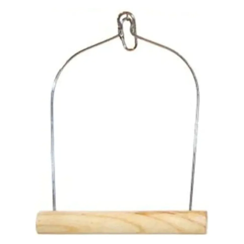 A&E Cage Company Happy Beaks Economy Bird Swing - 5 X 7 In
