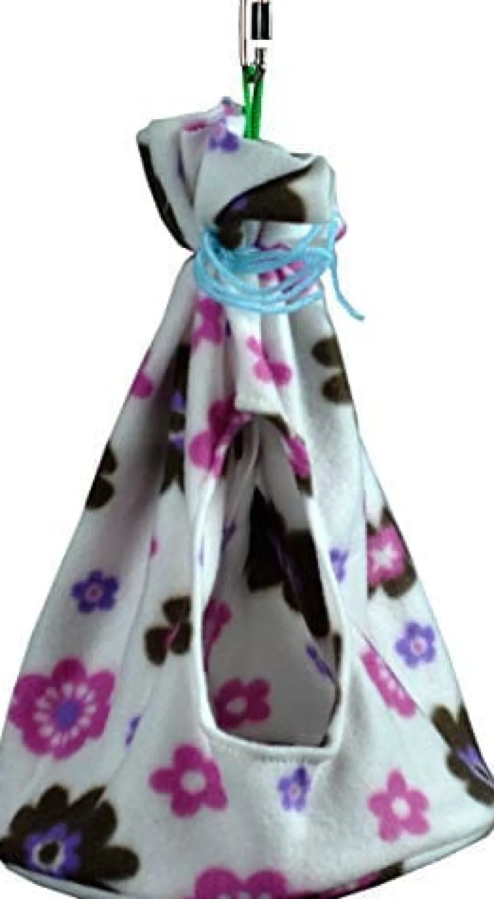 A&E Cage Company Happy Beaks Fleece Teepee Bird Nesting Materials - Large