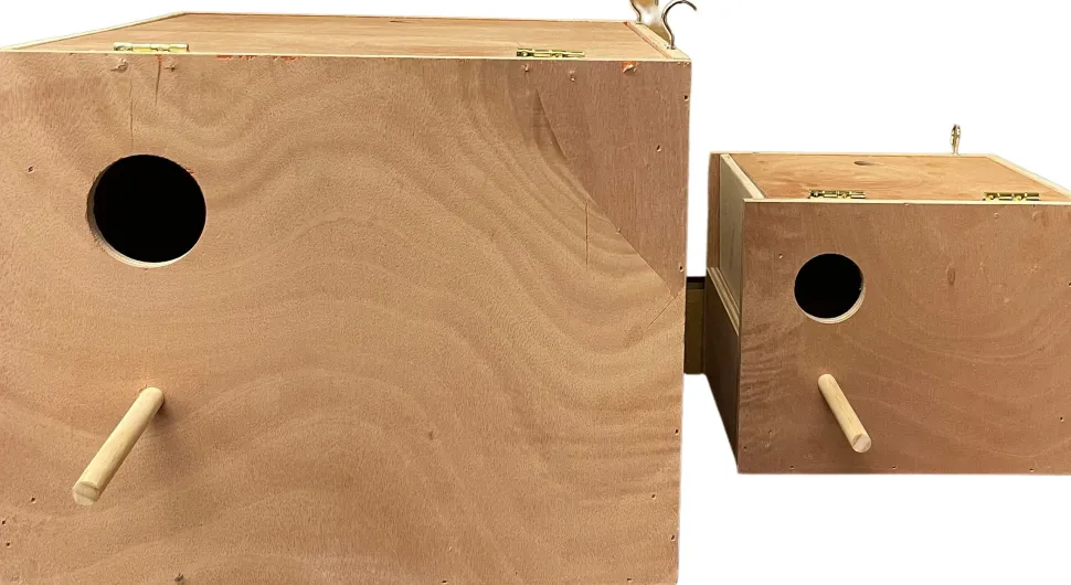 A&E Cage Company Nest Box Cockatiel - 10.625 X 9 X 11 In