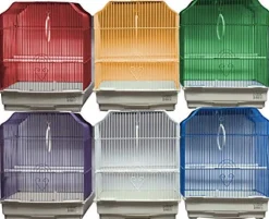 A&E Cage Company Ornate Bird Cage - Assorted - 12 X 9 In - 6 Pack