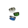 A&E Cage Company Stainless Steel Coop Cup With Ring & Bolt Bird Dish - 20 Oz