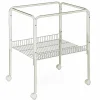 A&E Cage Company Universal Stand for 18X18 and 18X14 Bird Cages - White - 28 In Tall - 2 Pack