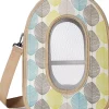A&E Cage Company Voyager Soft Sided Travel Bird Carrier - Tan - Large - 18.5 X 13.5 X 9