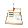 A&E Cage Company Wood Table Top Play Station Bird Cage - 17 X X 17 X 12 In