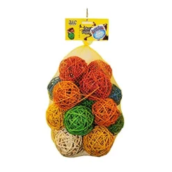 A&E Cage Happy Beaks Ball Hive Bird Toy - Medium