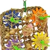 A&E Cage Happy Beaks Deluxe Vine Mat Bird Toy - 7 X 7 X 3 In