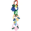 A&E Cage Happy Beaks Flowerrings Bird Toy - 10 X 3 X 3 In