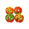 A&E Cage Happy Beaks Round Rattle Foot Bird Toy - 3 In