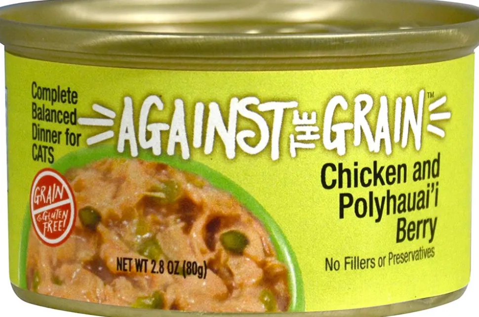Against the Grain Farmers Market Grain Free Chicken & Polyhauaii Berry Canned Cat Food