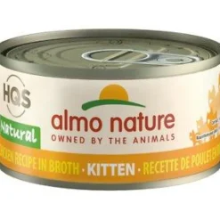 Almo Nature Chicken Recipe For Kitten Canned Cat Food - 2.47 oz Cans - Case of 24