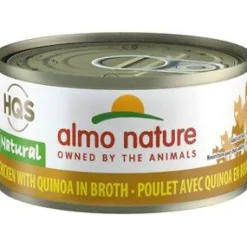Almo Nature Chicken with Quinoa Canned Cat Food - 2.47 oz Cans - Case of 24