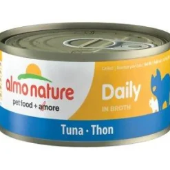 Almo Nature Daily Cat Tuna Canned Cat Food- 2.47 oz Cans - Case of 24
