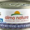 Almo Nature HQS Complete Mackerel w/Sweet Potatoes in Gravy Canned Cat Food - 9.87 Oz - Case of 12