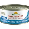 Almo Nature HQS Complete Tuna with Sardines in Gravy Canned Cat Food - 2.47 oz Cans - Case of 24