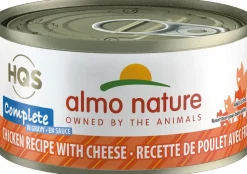 Almo Nature HQS Complete Chicken w/Cheese in Gravy Canned Cat Food - 9.87 Oz - Case of 12