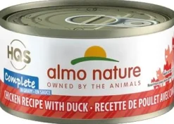Almo Nature HQS Complete Chicken with Duck in Gravy Canned Cat Food - 2.47 oz Cans - Case of 24