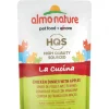 Almo Nature HQS La Cucina Tuna with Papaya in Gravy - 1.94 oz Pouches - Case of 24