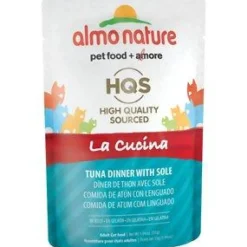 Almo Nature HQS La Cucina Tuna with Lobster in Jelly - 1.94 oz Pouches - Case of 24