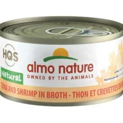 Almo Nature Tuna with Shrimp Canned Cat Food - 2.47 oz Cans - Case of 24