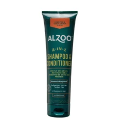 Alzoo 2-in-1 Dog Shampoo and Conditioner - 8 Oz