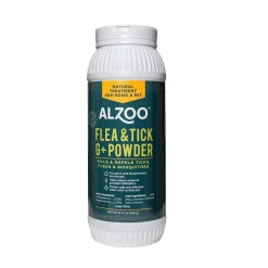 Alzoo Natural G+ Flea and Tick Cat and Dog Powder - 8 Oz