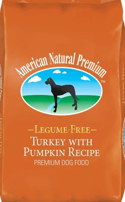 American Natural Market Fresh Legume Free Turkey with Pumpkin Dry Dog Food - 4 lb Bag
