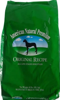 American Natural Original Dry Dog Food - 40 lb Bag