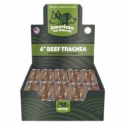 American Pet Naturals Grain-Free Beef Trachea Natural Dog Chews - 6 Inch - 35 Count