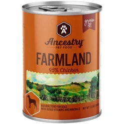 Ancestry Pet Food Farmland Chicken Canned Dog Food - 12.5 Oz - Case of 12