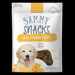 Ancestry Sammy Snacks Chedder Crunchy Dog Biscuits Treats - 16 Oz