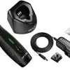Andis Pulse ZR II Cordless Pet Grooming Clipper with #10 Blade - Black