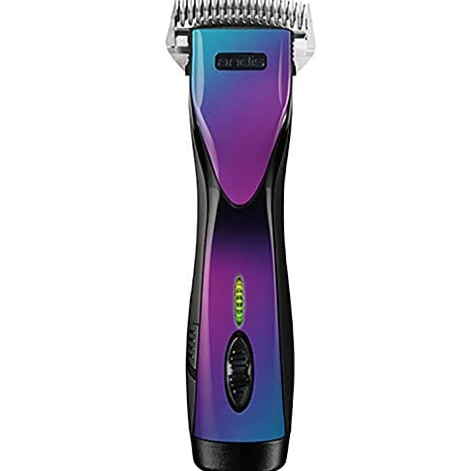 Andis Pulse ZR II Cordless Pet Grooming Clipper with #10 Blade - Purple
