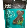 Andy & Audie All-Natural Dental Chews Natural Mint Flavor Large Treats - 8 Count, 12 oz