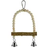 Animal Treasures Birdie Jingle Pepper Wood Swing