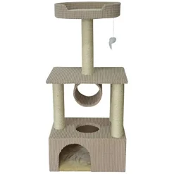 Animal Treasures Cat Tree Scratcher - Condo - 42"