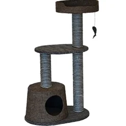 Animal Treasures Cat Tree Scratcher - Bi-Level - 37.75"