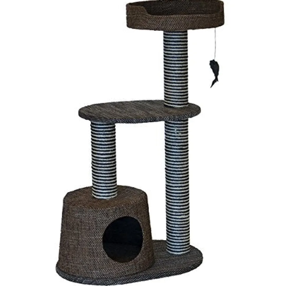 Animal Treasures Cat Tree Scratcher - Bi-Level - 37.75"