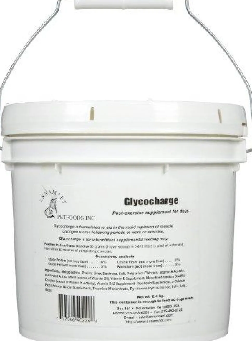 Annamaet Glycocharge Dog Supplements - 2.4 kg (5.3 lb)