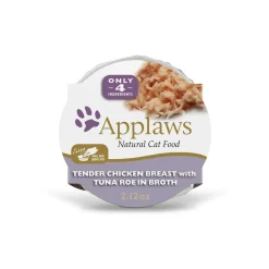 Applaws Chicken and Tuna Roe Wet Cat Food Tray - 2.12 Oz - Case of 18